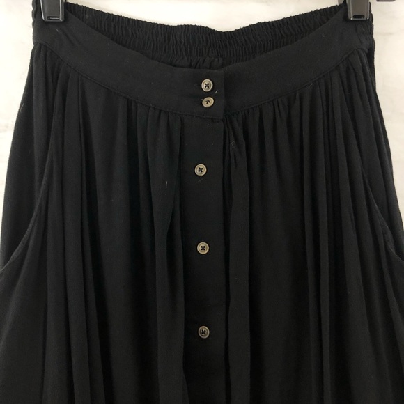 Black Midi Skirt - Picture 4 of 5